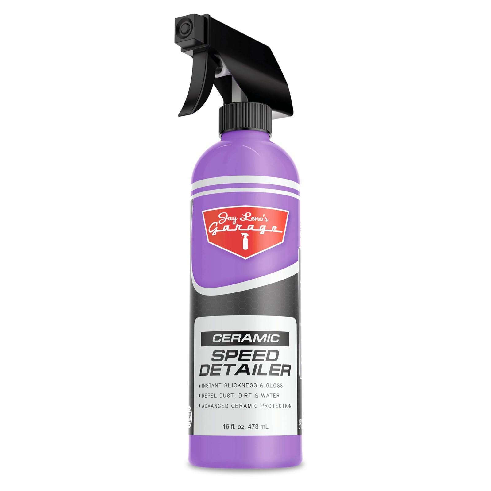 Jay Leno’s Garage Ceramic Speed Detailer Spray Quick Car Detailer for Cars Tr…