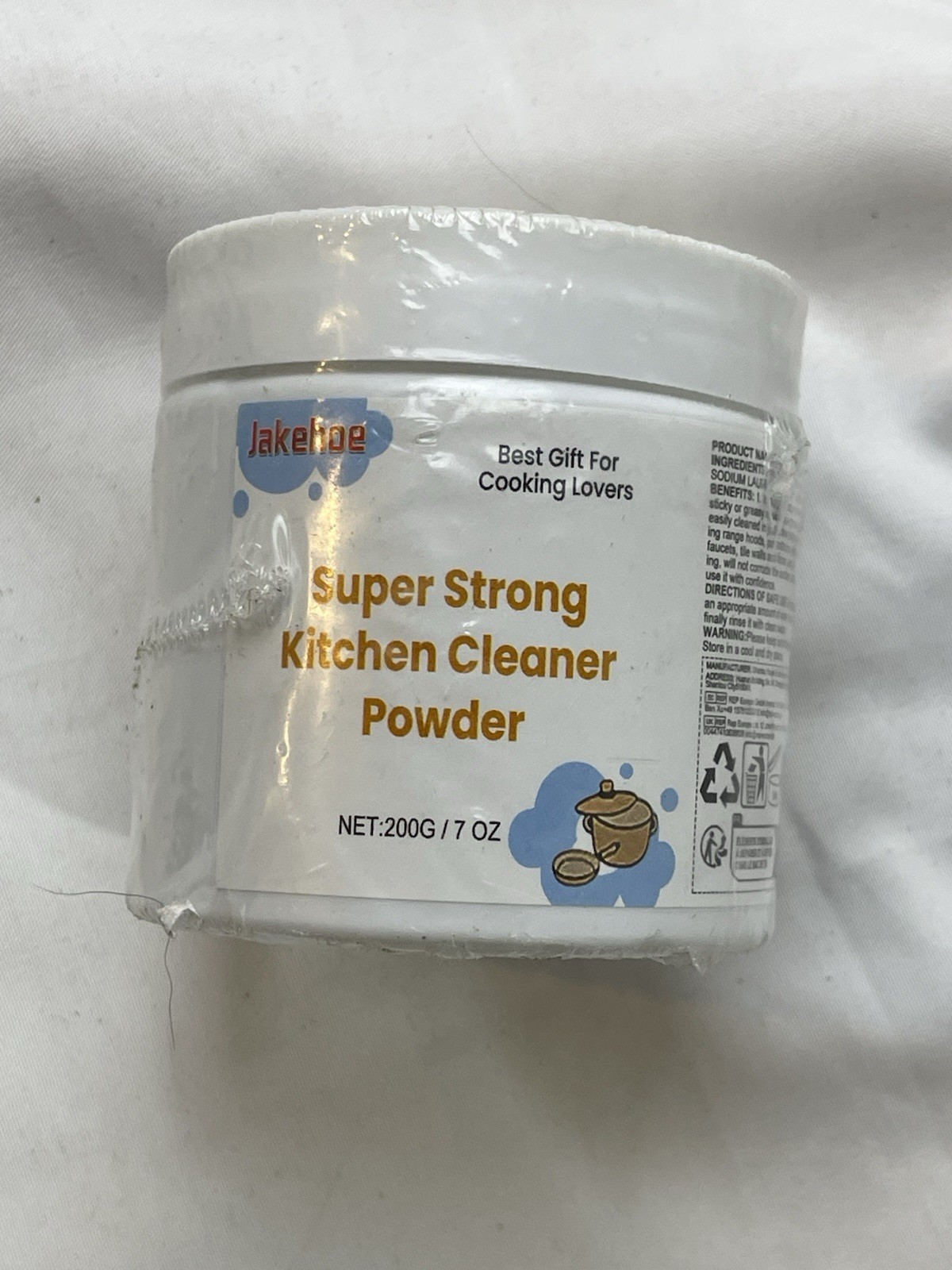 JAKEHOE SUPER STRONG KITCHEN CLEANER POWDER 7oz Exp 3/27