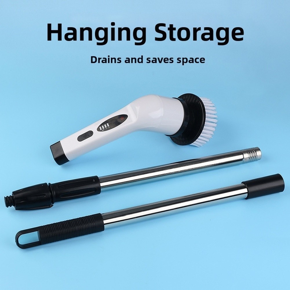 9-in-1 Electric Cleaning Tool with 9 Brush Heads 3 Speeds for Home Cleaning