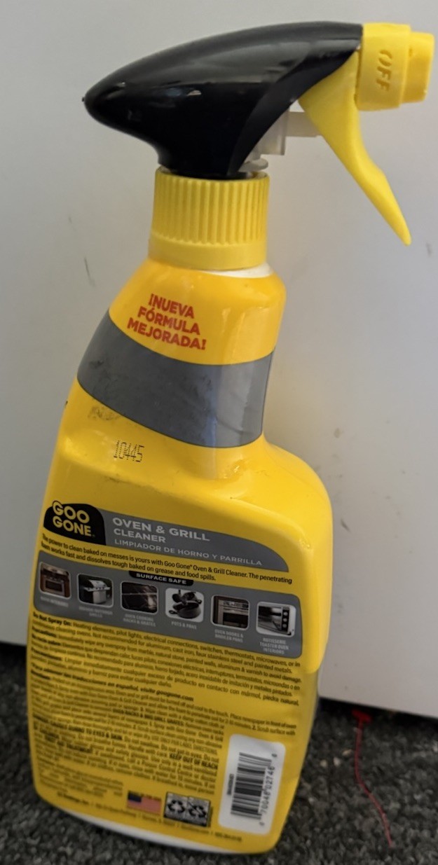 Goo Gone Oven and Grill Cleaner – 28 Ounce – Removes Tough Baked On Grease