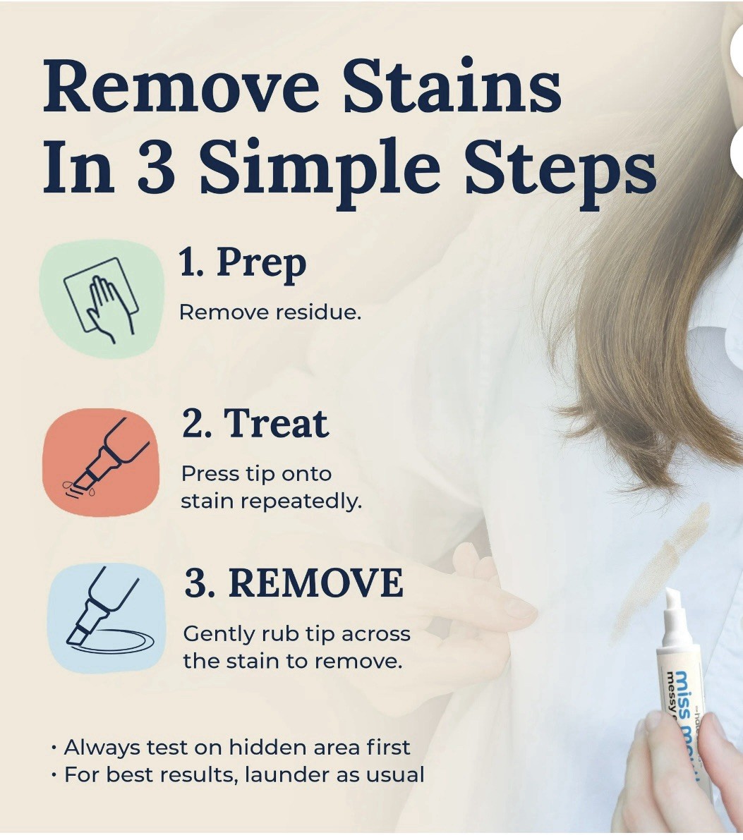 MISS MOUTH’S MESSY EATER STAIN TREATER PENS FOR BABY AND KID 3Pack Stain Remover