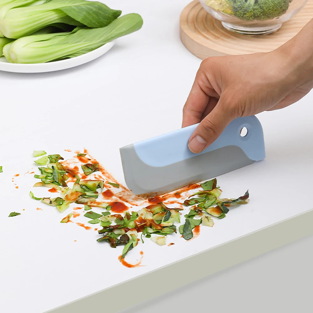 Soft Silicone Glass Wiper Scraper Bathroom Glass Cleaning Tools for Kitchen Car