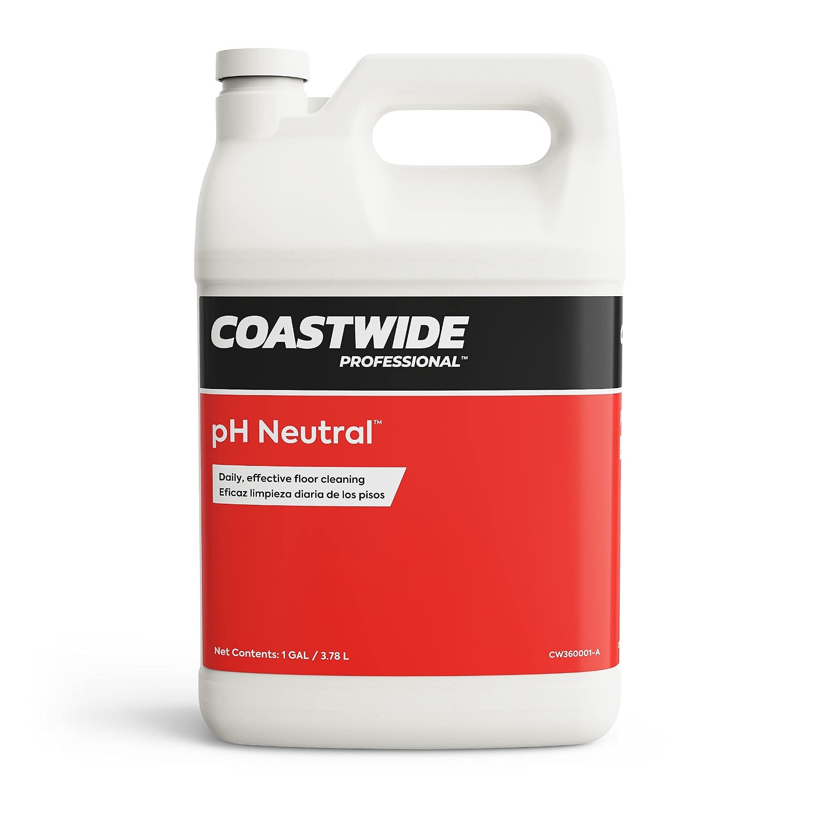 pH Neutral Floor Cleaner, 3.78L/128 Oz, Professional Grade, 4-Pack, Eco-Friendly