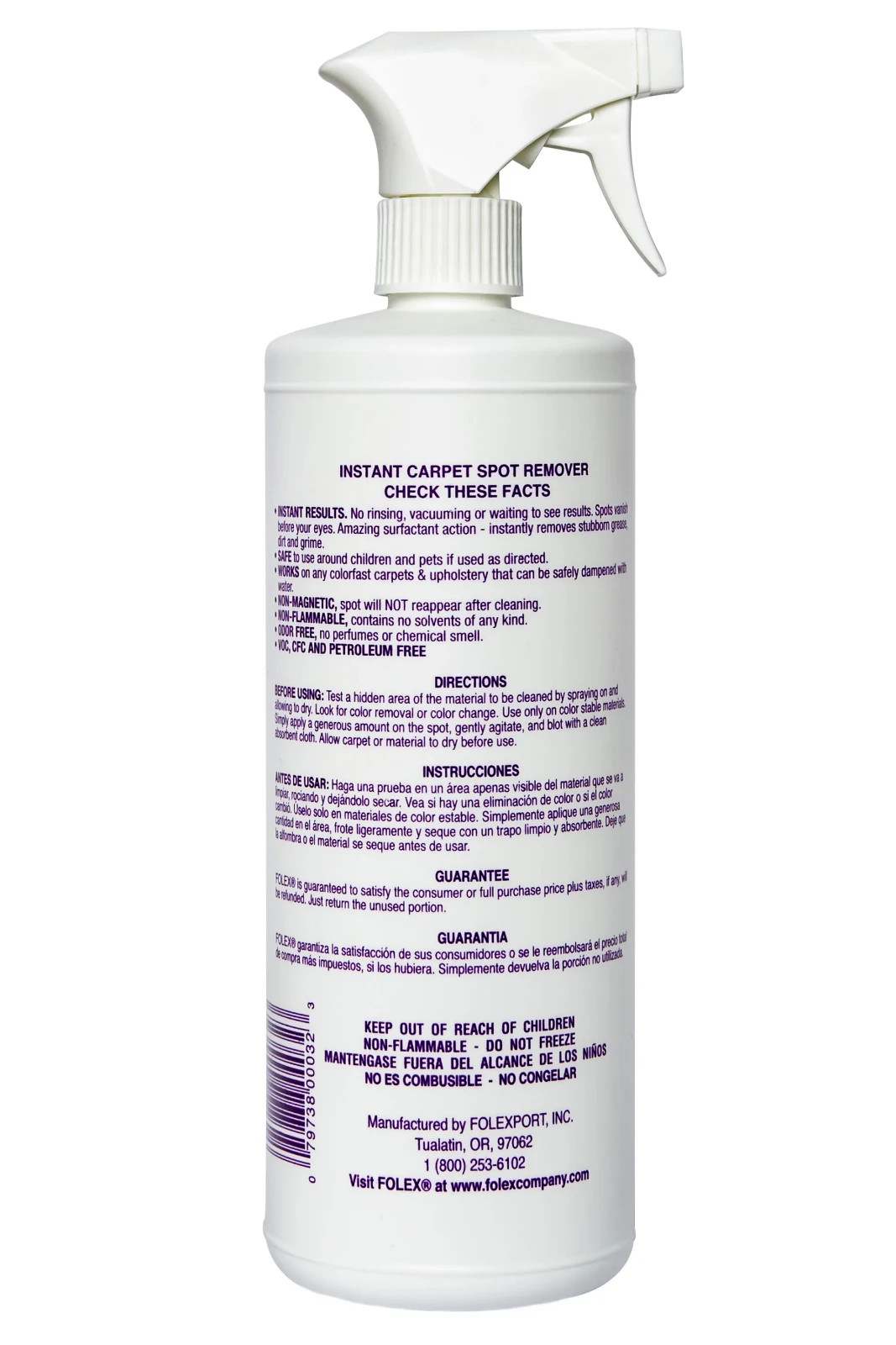 FOLEX Carpet Spot Remover – 32 oz