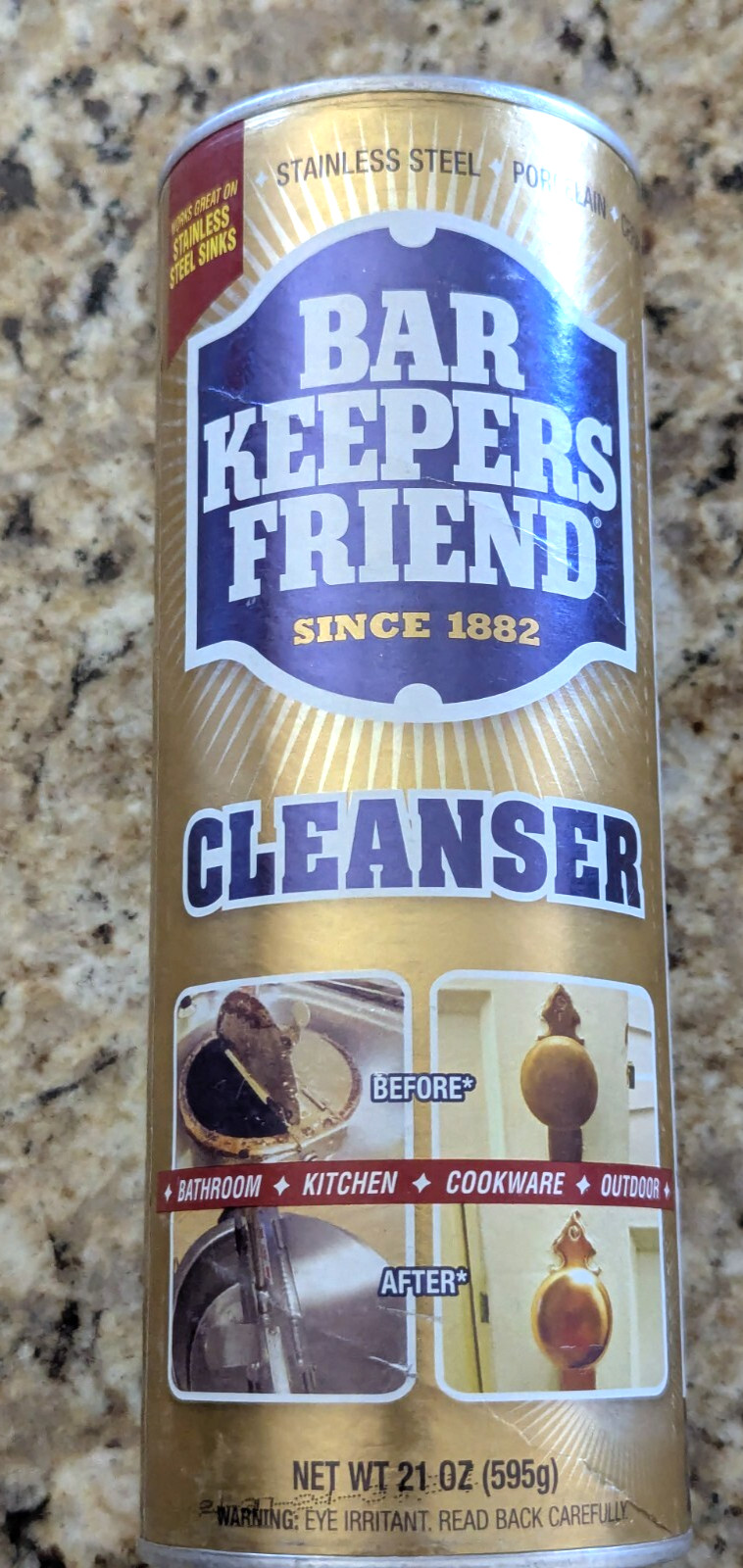 Bar Keepers Friend 21 oz Powder All Purpose Cleaner and Polish