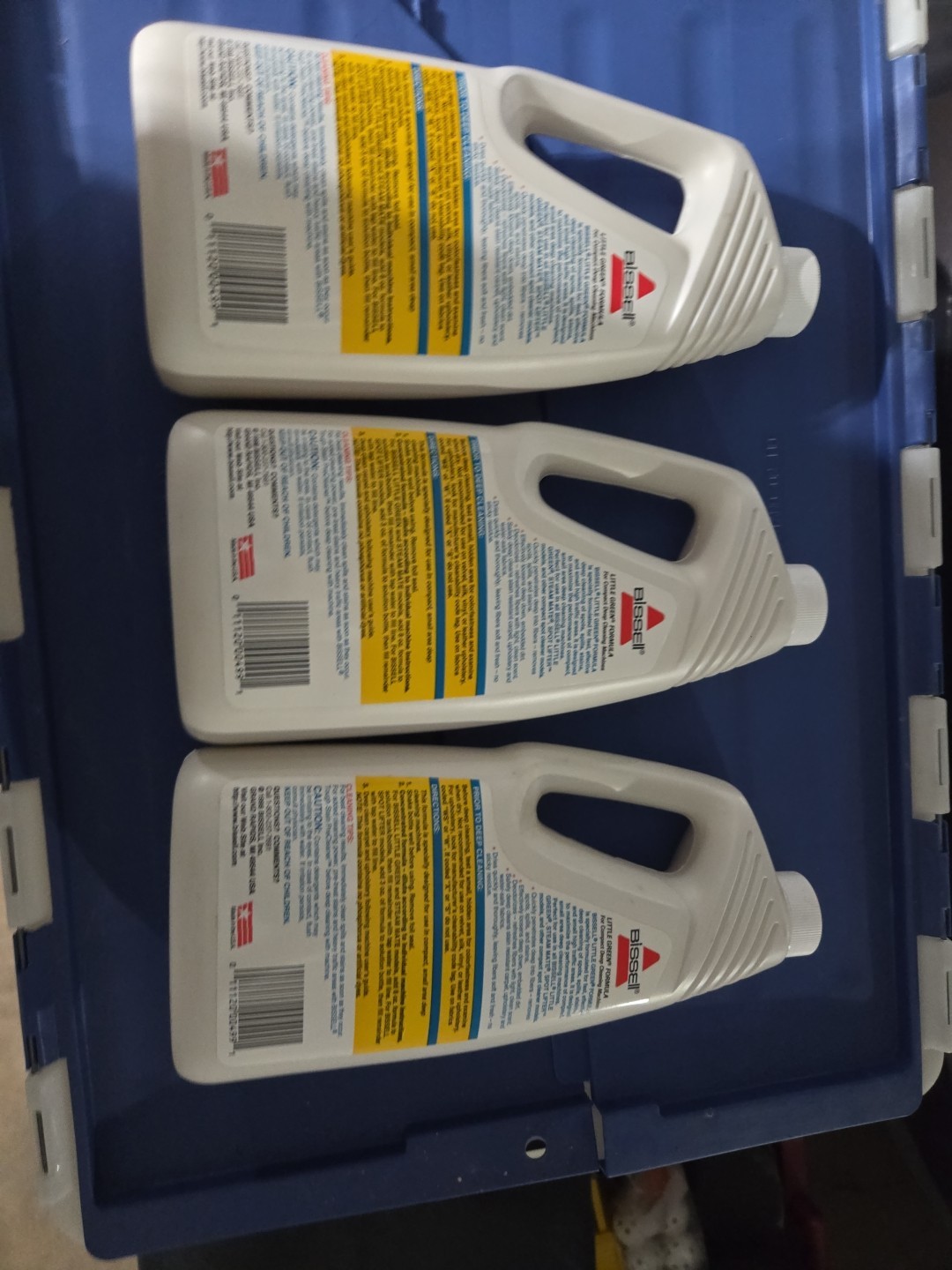 Bissell Little Green Formula 32oz x3 Deep Cleaning Solution Carpet Upholstery