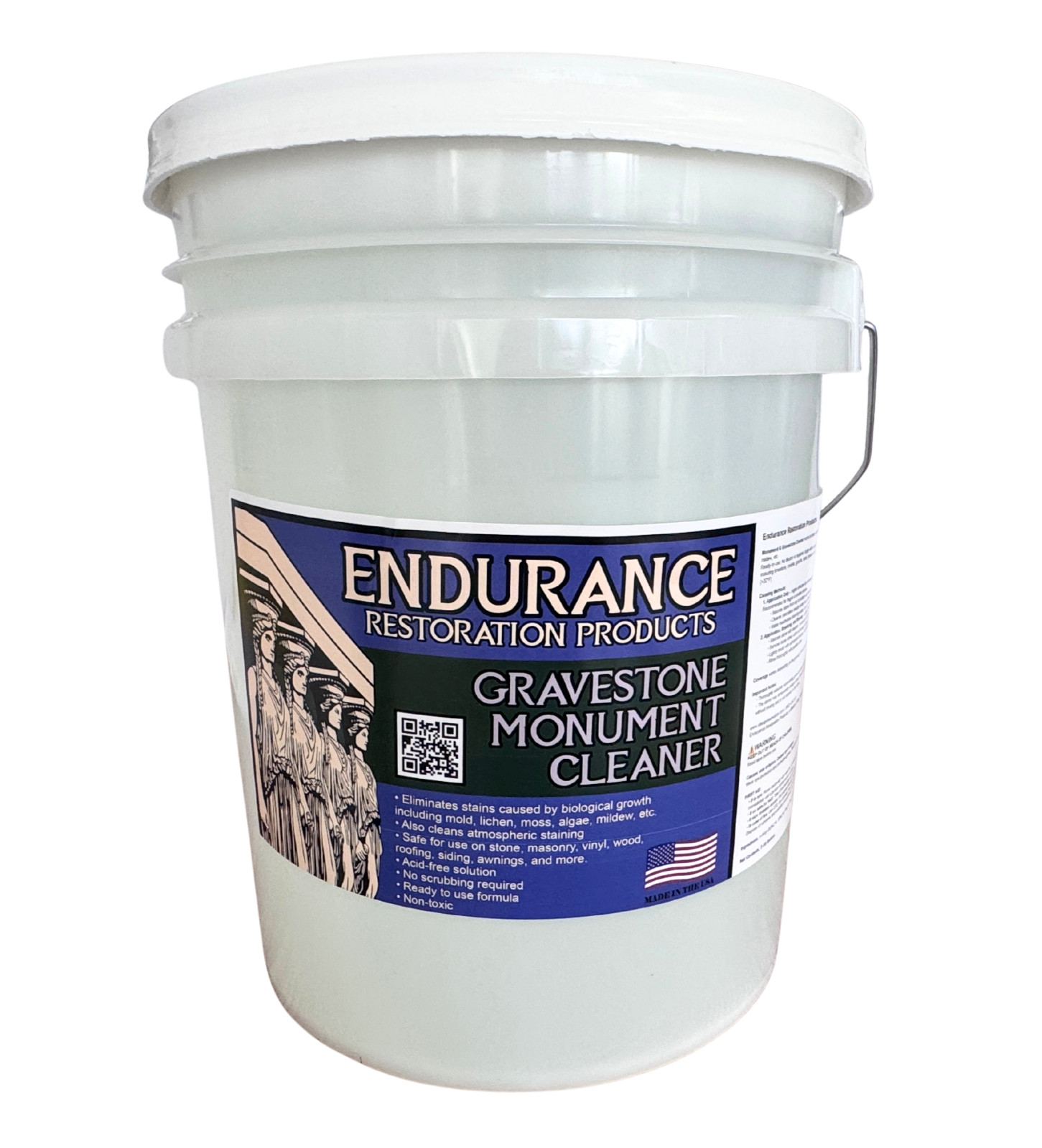 Endurance Gravestone & Monument Cleaner – 5 Gallon Pail
