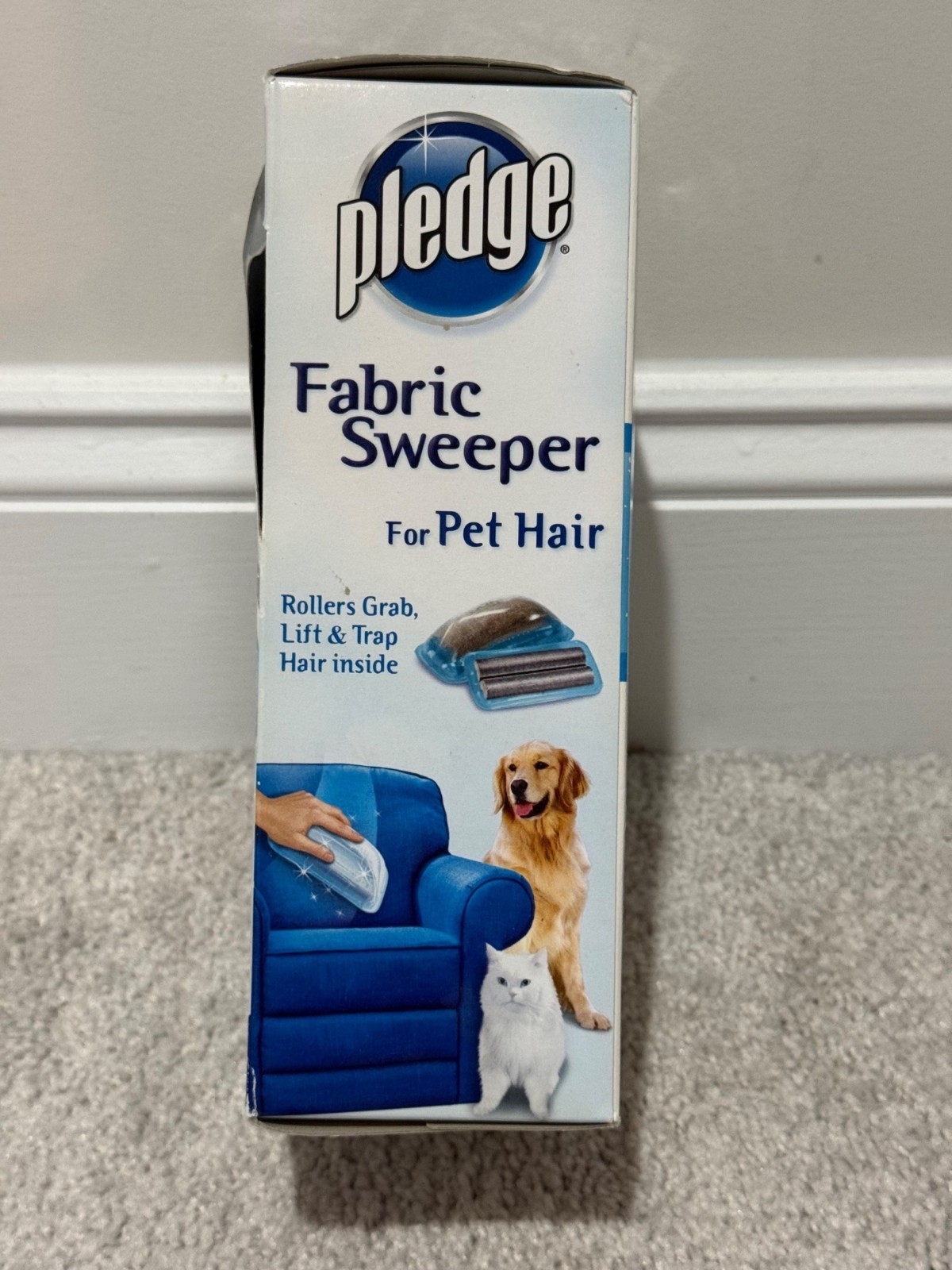 Pledge New Fabric for Pet Hair 1 Multi Use Disposable Sweeper