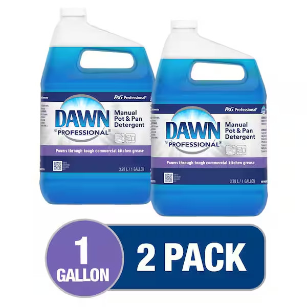 (Pack of 2) Dawn Dishwashing Liquid Original Gallon Blue