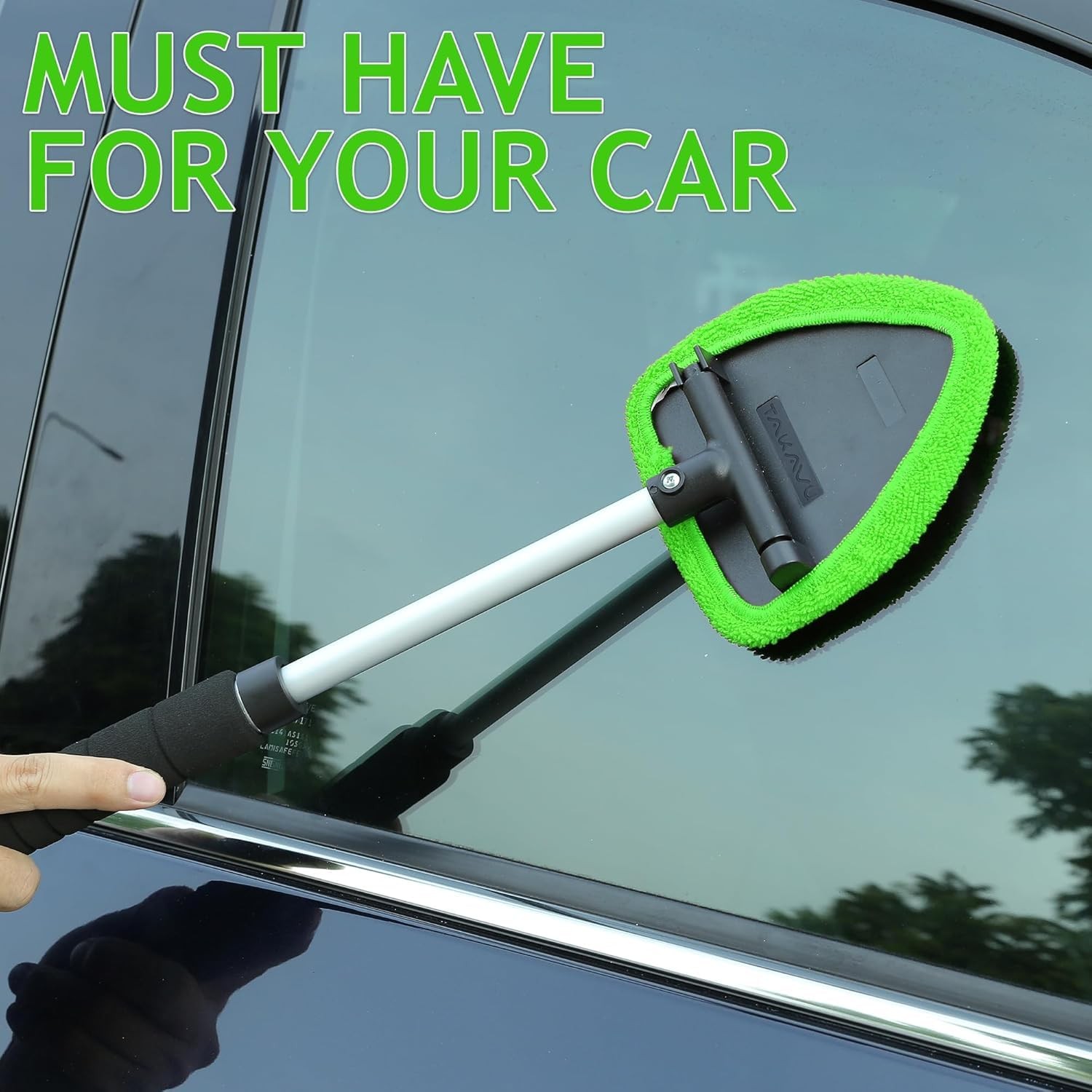 Car Windshield Cleaner Tool Bonnets,Microfiber Cleaning Cloth for Windshield Cle