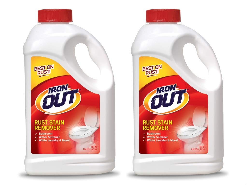 Rust Stain Remover Powder, 4 lb 12 oz, 2 Bottles