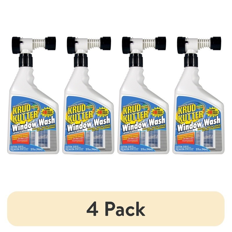 Window Cleaner Hose End Concentrate Streak Free Non Toxic Biodegradable 32oz New