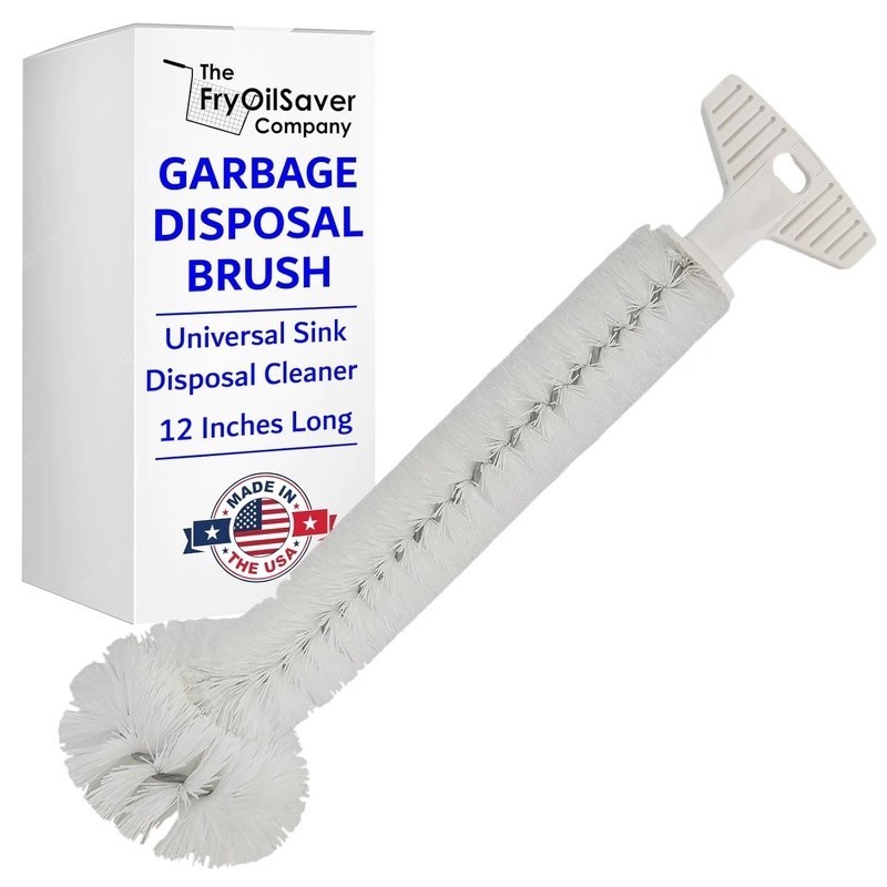 Sink Disposal Brush Cleaner Deep Clean Odors Ergonomic Handle Kitchen Tool New