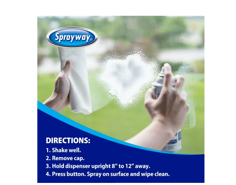 Sprayway World’s Best Glass Cleaner, Value Pack, 19 OZ, 6PACK