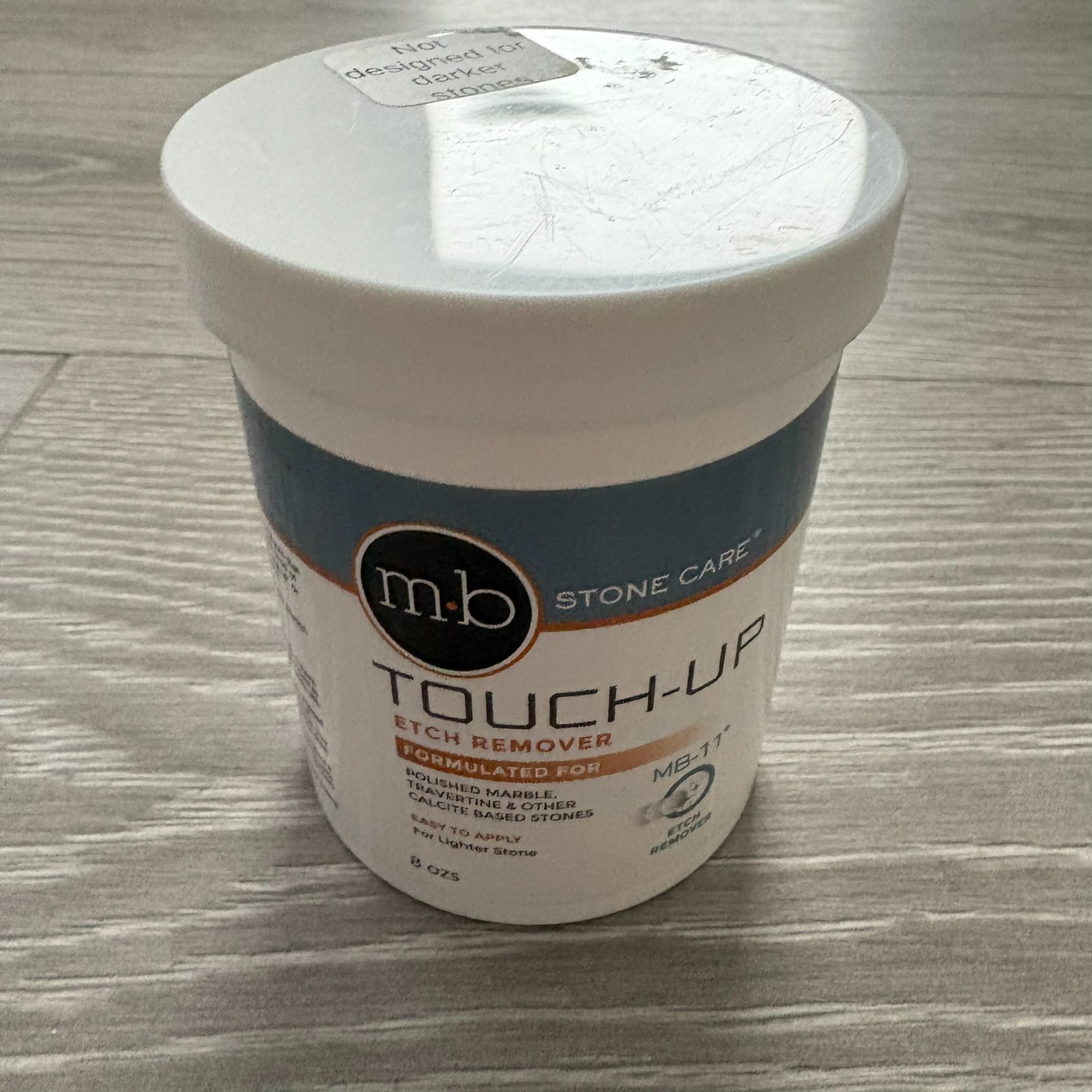 NWB MB Stone Care MB-11 Touch Up Etch Remover Polishing Marble Powder 8 oz