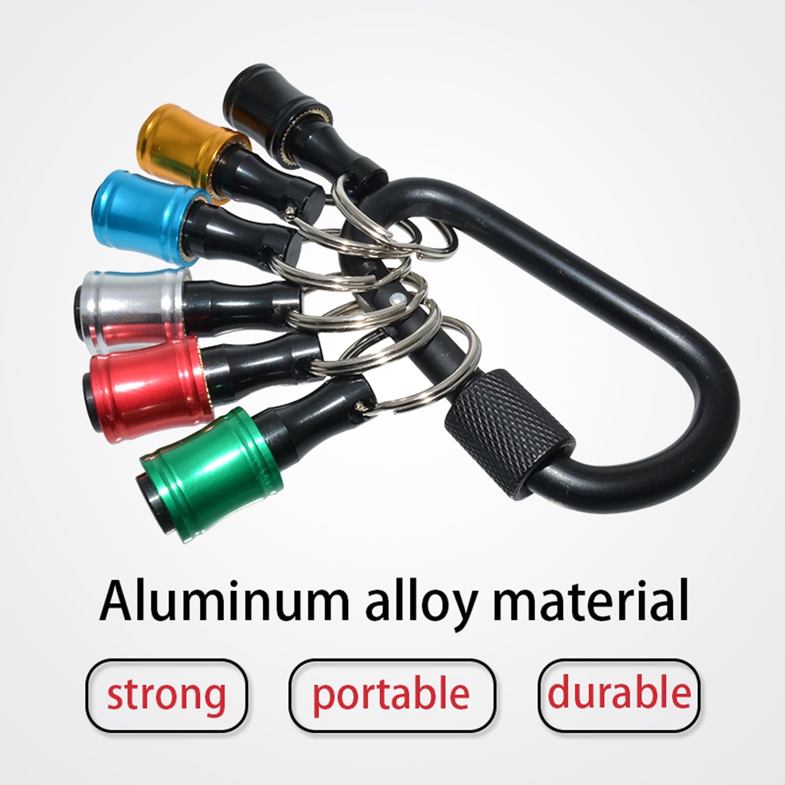 6 Pcs Bit Holders 1/4 Socket, Hex Shank Screwdriver Bit Holder for Impact Dri…