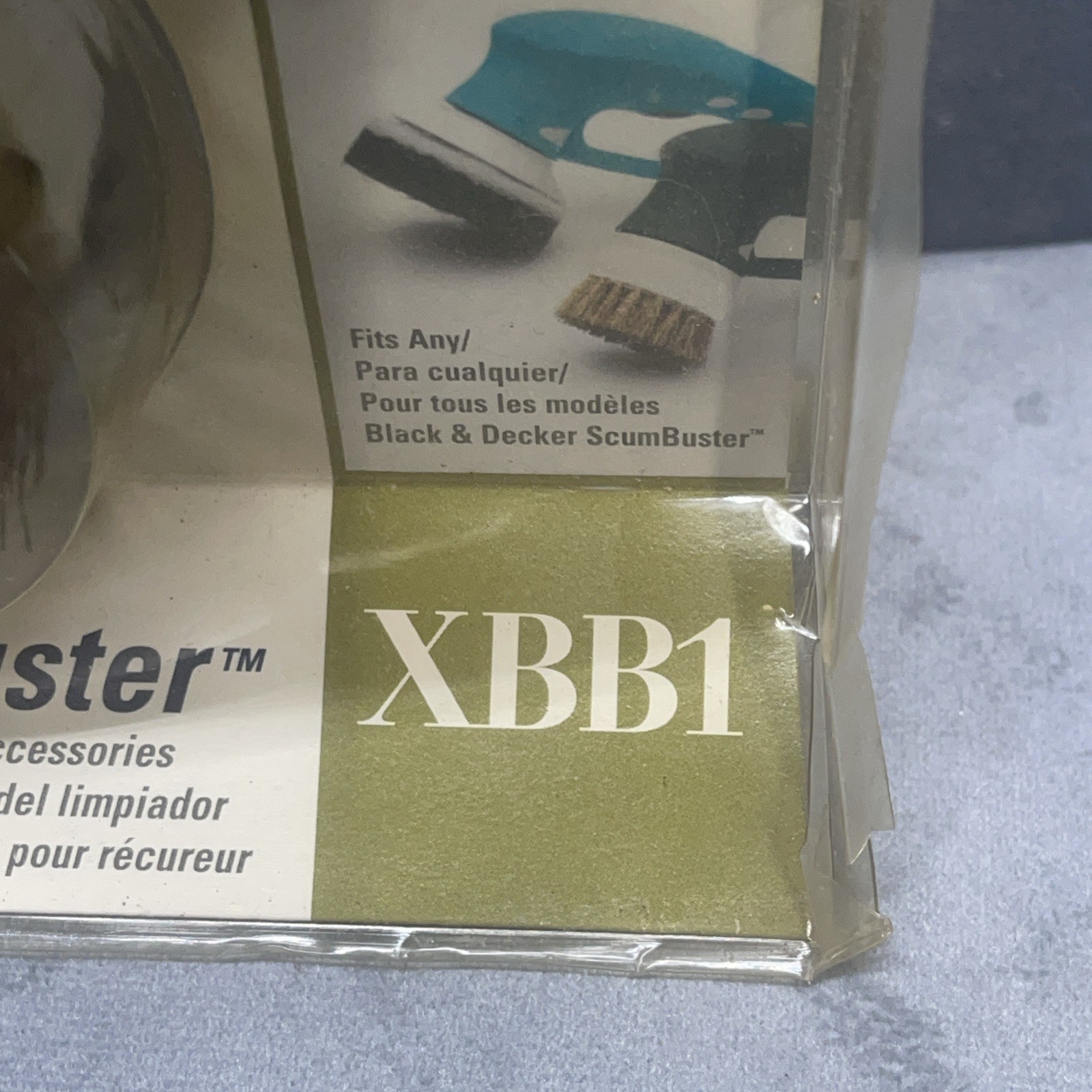Black & Decker XBB1 ScumBuster Accessories Wire Bristle Brush & 2-Scrub Pads