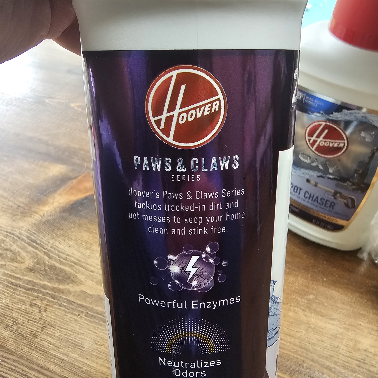 Hoover Paws & Claws 64 Oz Spot Chaser With Oxy 32 Oz & 6 Oz New Stain Guard