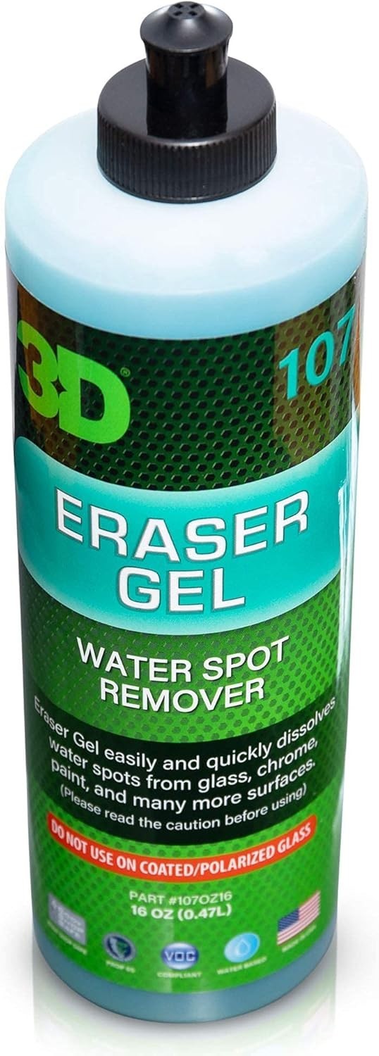 Eraser Gel Water Spot Remover – Acidic Gel Formula for Hard Water Spots & Min…