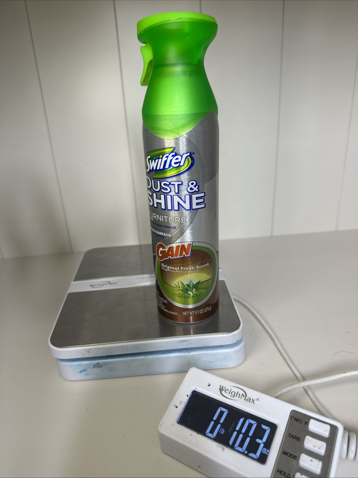 Swiffer Dust & Shine Furniture Spray Gain Original Fresh Scent 9.7oz discontinue