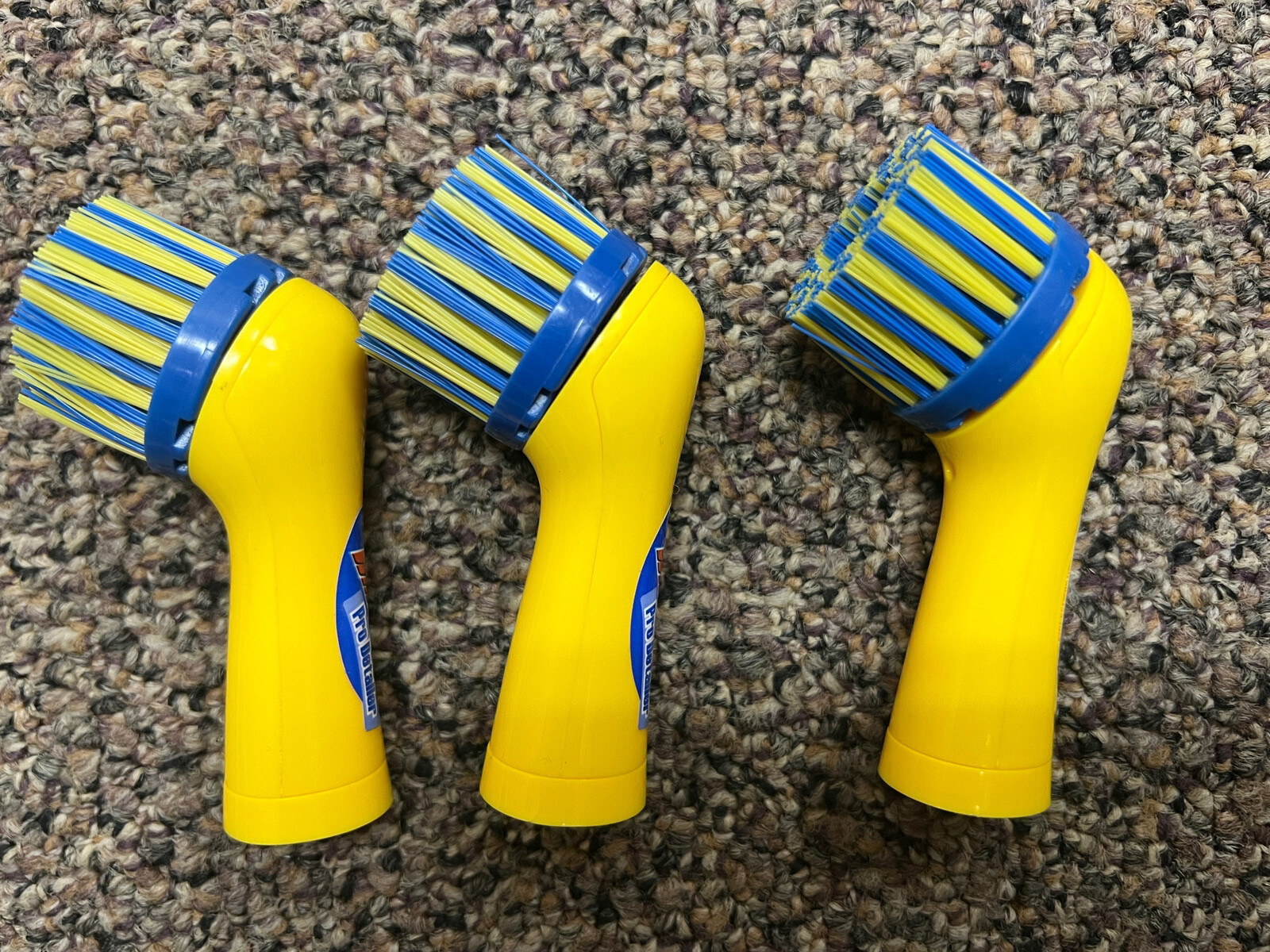 Lot of 3 NEW Windex Sonic Scrubber Large Brush Head Replacement
