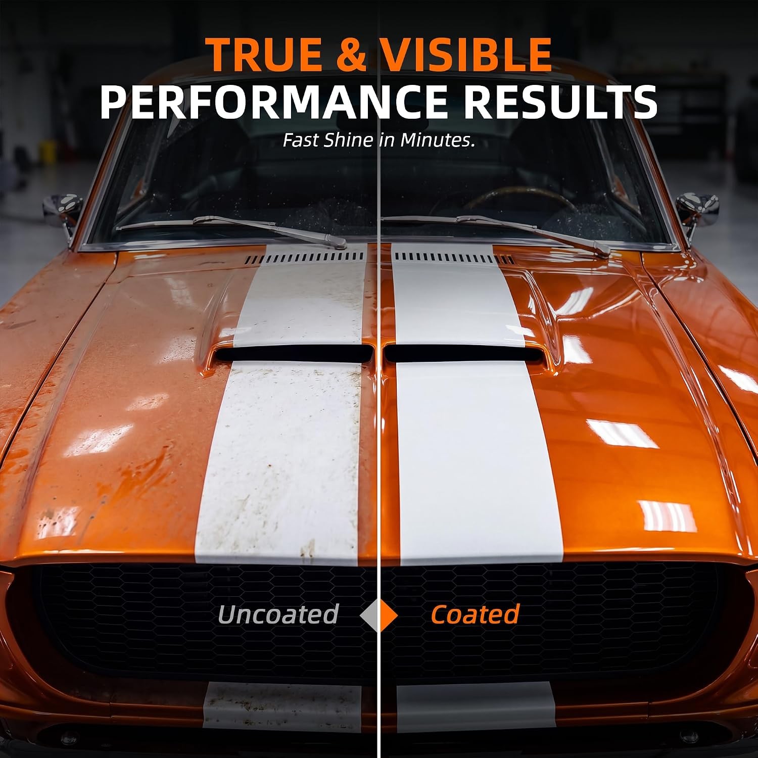 Ceramic Car Coating Spray – Quick Detailer Hydrophobic Water Repellent Paint