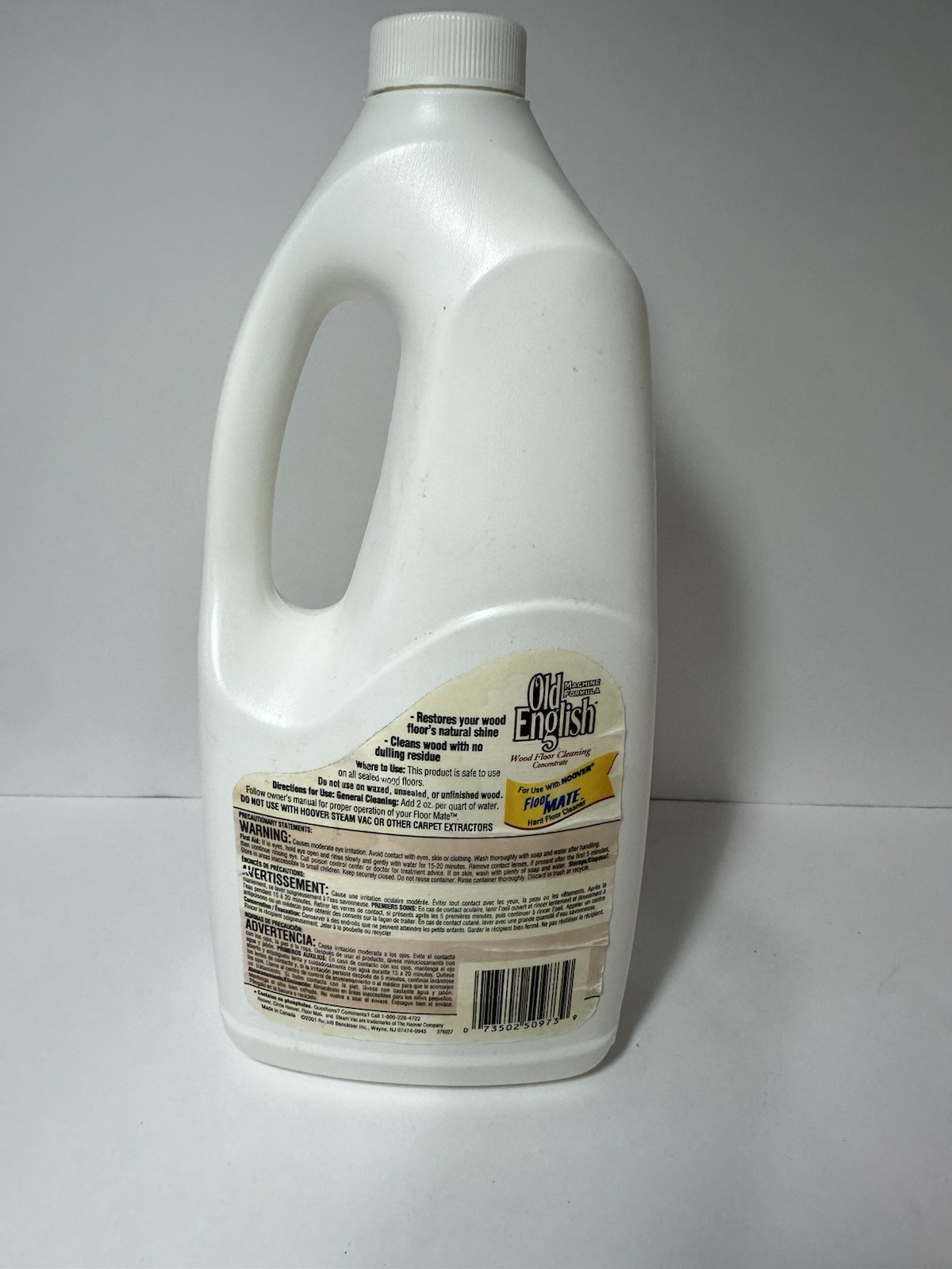 Hoover Old English Floormate Machine Wood Floor Cleaner 32ozDISCONTINUED OpenBox