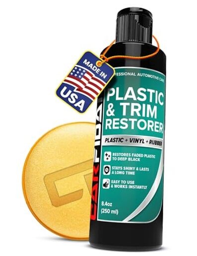 Plastic Restorer for Cars – Refreshes Faded Plastic Restorer – 8.4 fl oz