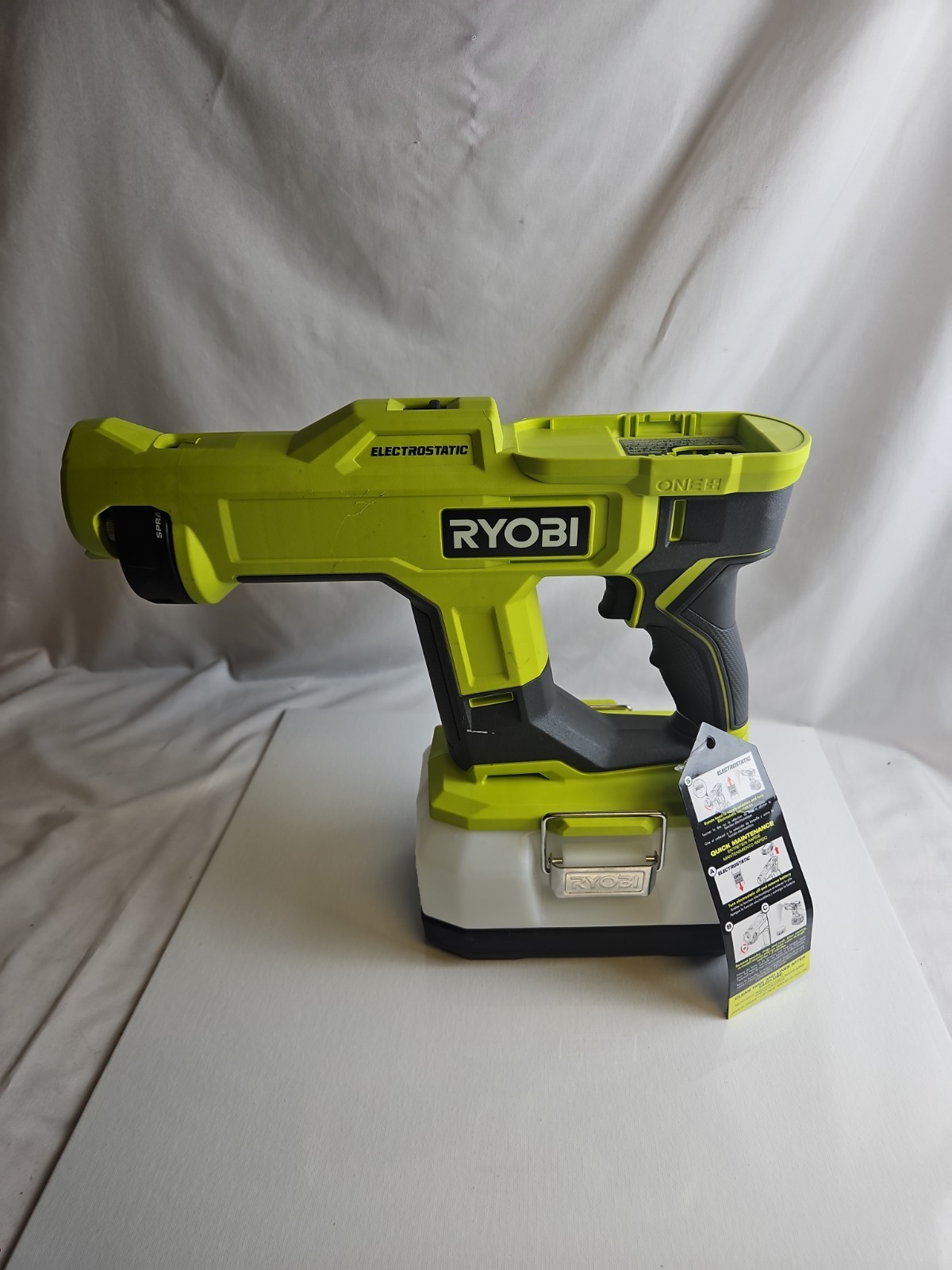 RYOBI ONE+ 18V Cordless Handheld Electrostatic Sprayer (Tool Only) #MP1
