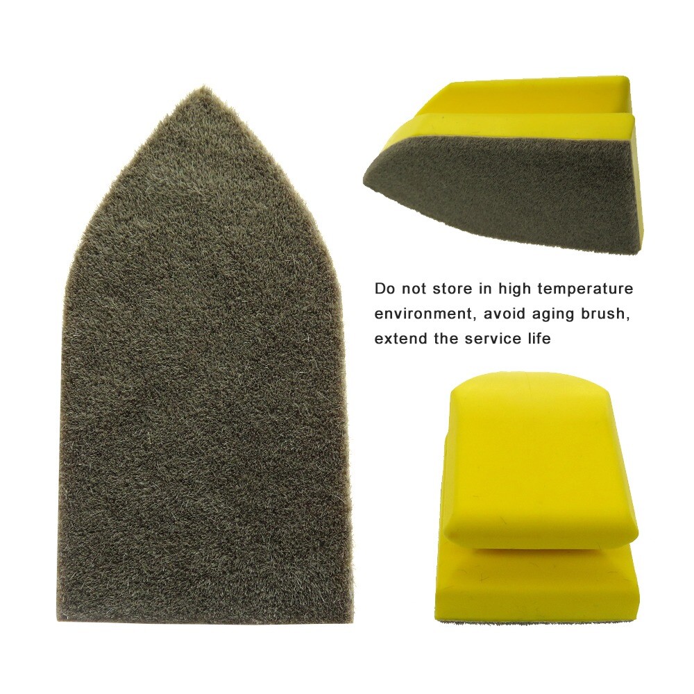 Car Leather Seat Care Detailing Clean Nano Brush Auto Interior Wash Accessories