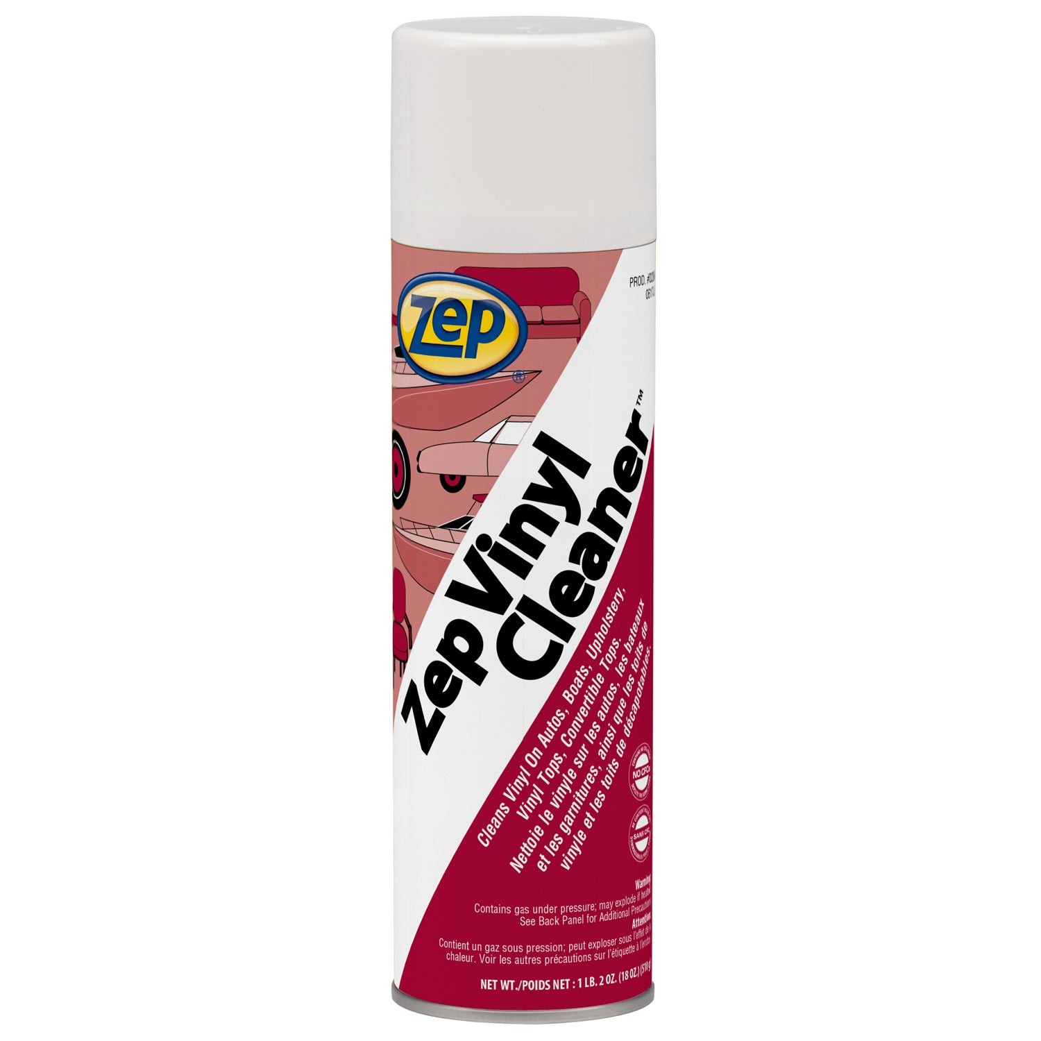 Zep Multi-Use Foaming Vinyl Cleaner – 20 oz (Case of 12) 23401 – Just Spray and