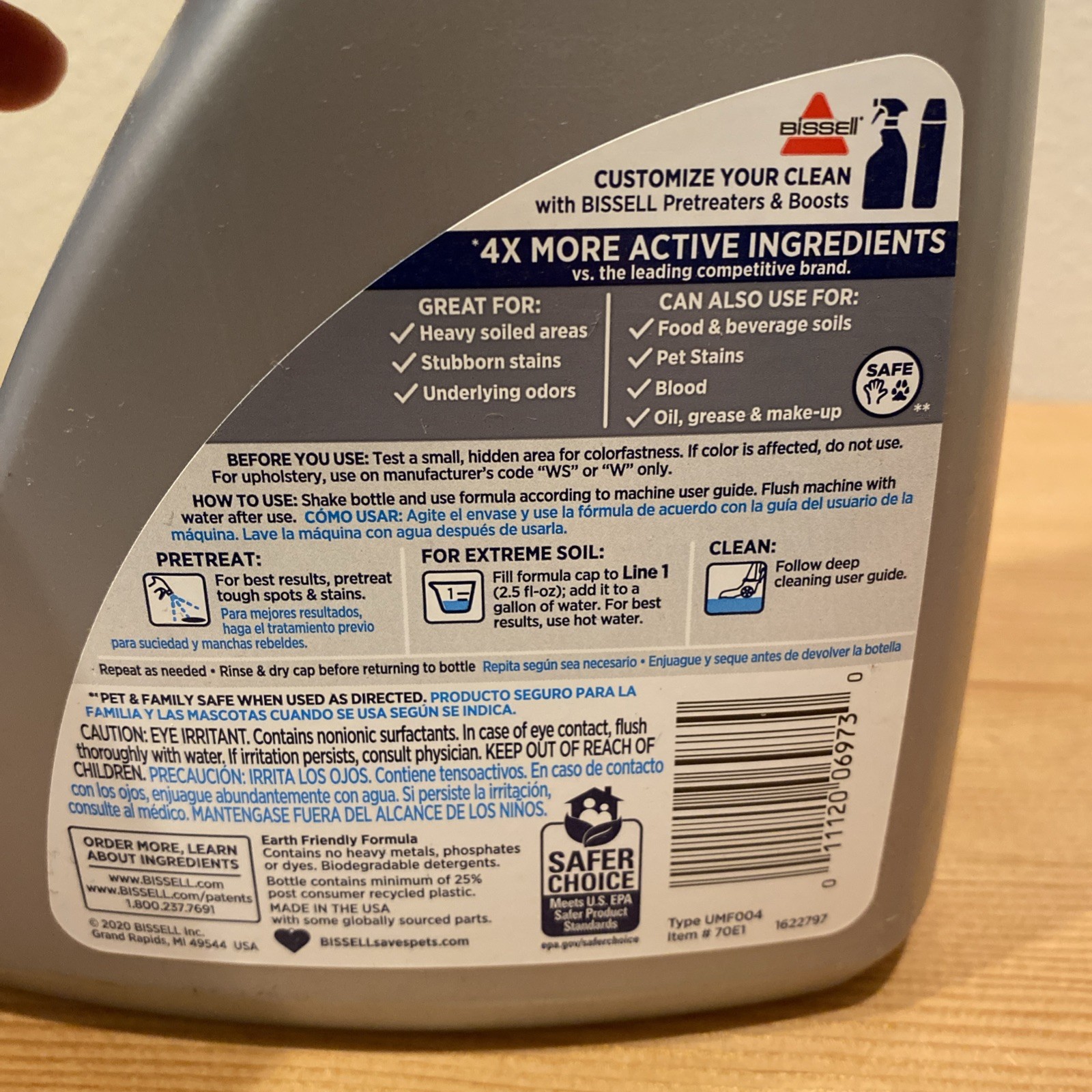 Advanced Pro Max Clean + Protect Deep Cleaning Carpet Formula, 50 oz. SEALED