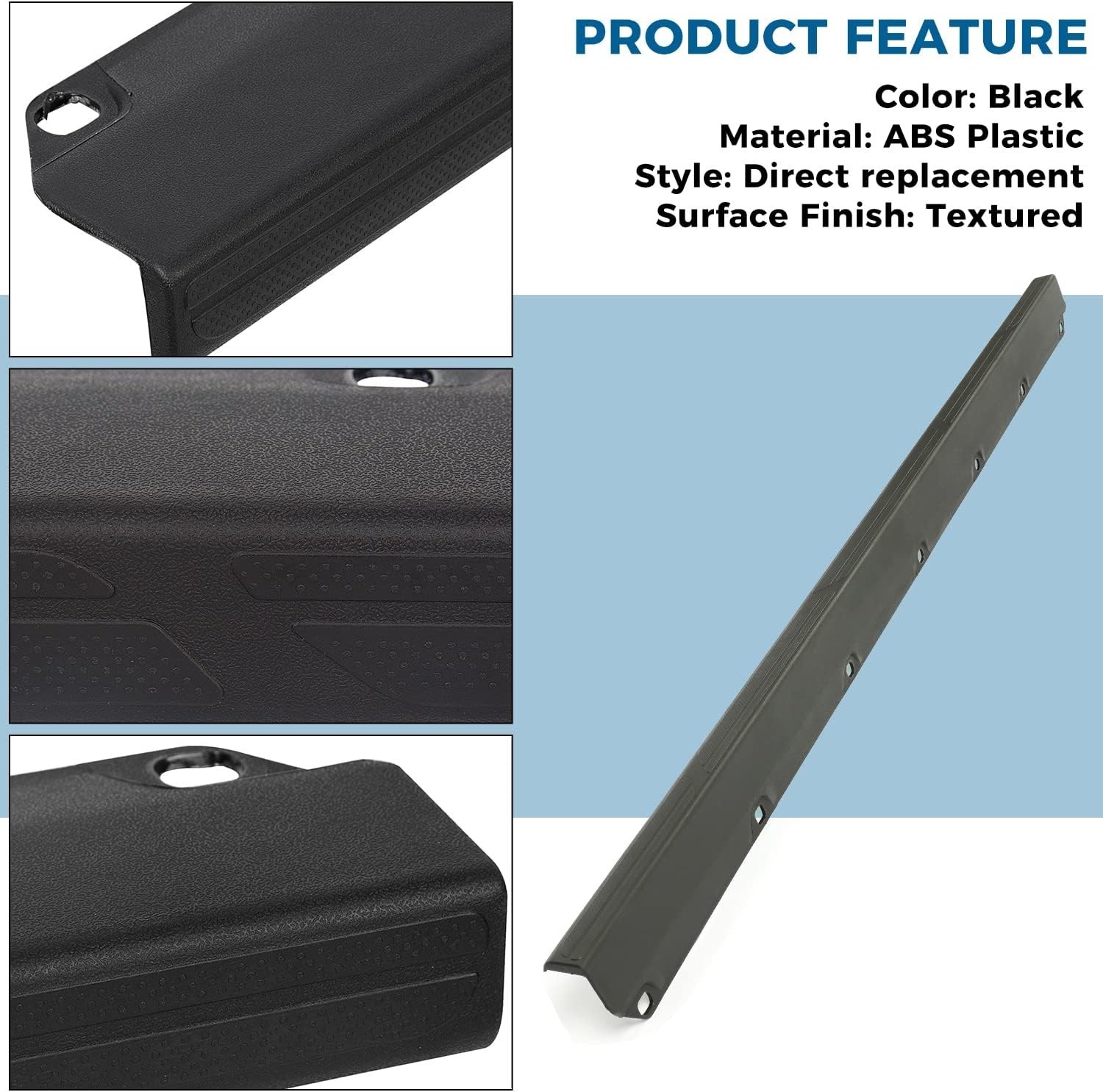 Tailgate Molding Cap Cover Compatible with Toyota Tacoma 2005-2015 Replacemen…