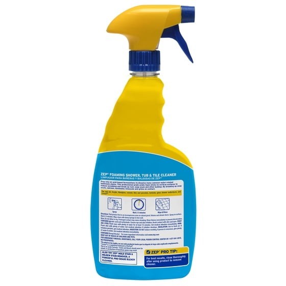 2 pack Zep Foaming Tub and Tile Cleaner