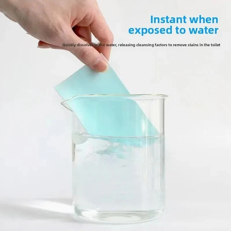 30PCS Toilet Cleaner Sheets Floor Cleaning Tablets Mopping Floor Toilet Cleaning