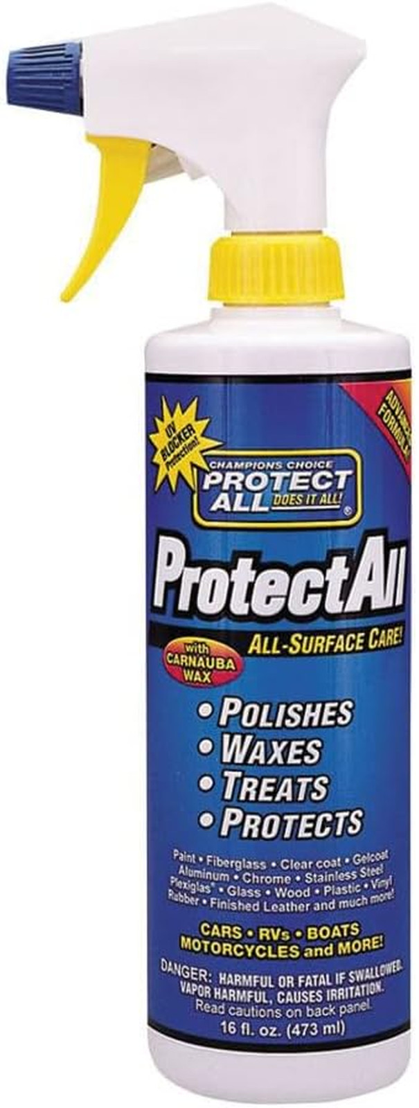 62016 All-Surface Care Cleaner, Wax, Polisher and Protector – Interior and Exter