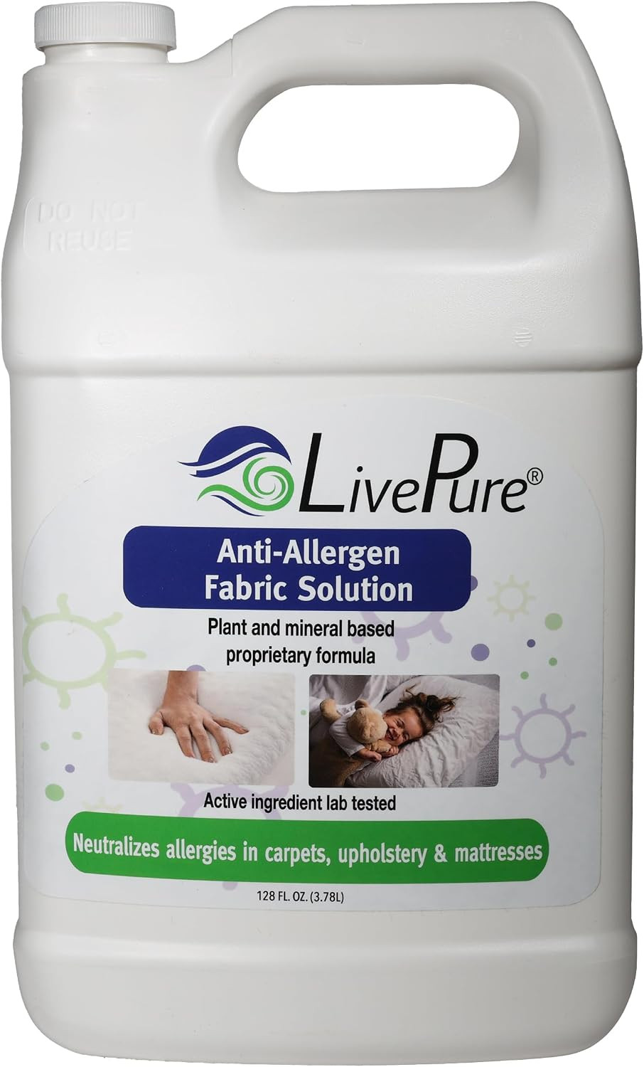 Anti-Allergen 32 OZ Fabric Spray for Household Surfaces