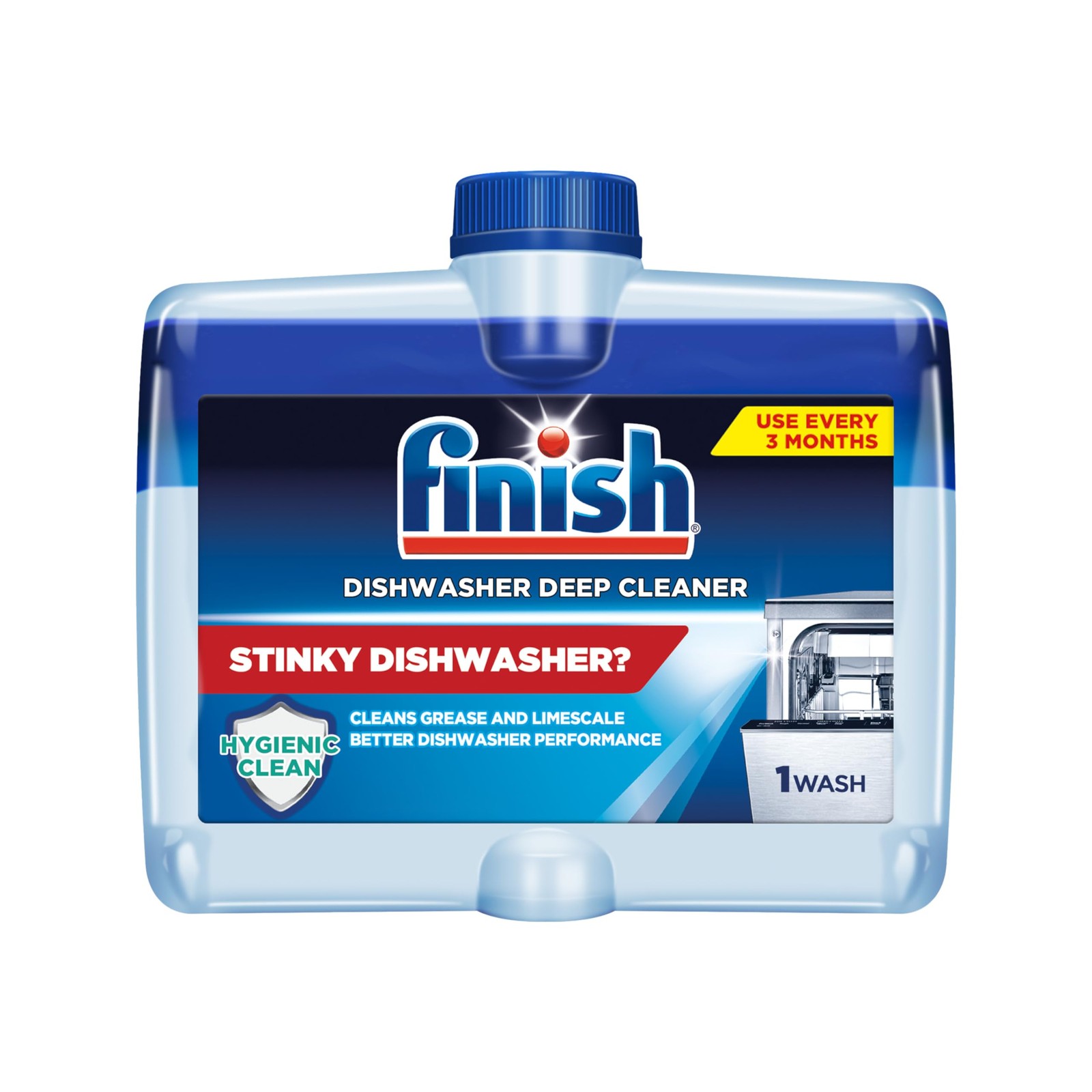 Finish Dishwasher Cleaner Liquid, 8.45 Fl Oz (Pack of 1), Limited Edition