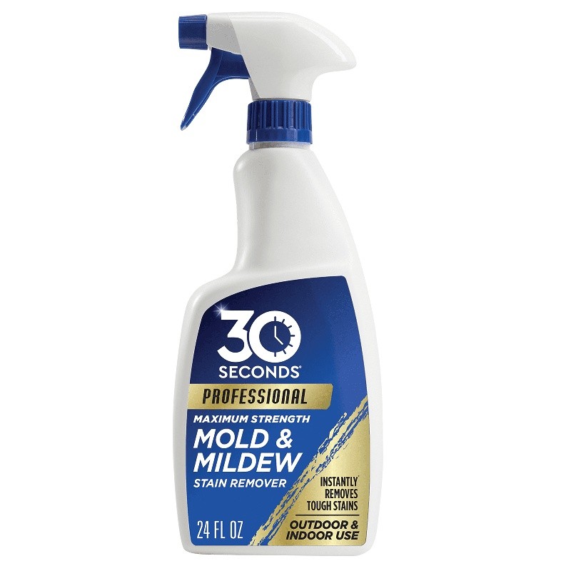 Professional Mold Mildew Stain Remover Instant Results No Scrubbing 24 fl oz New