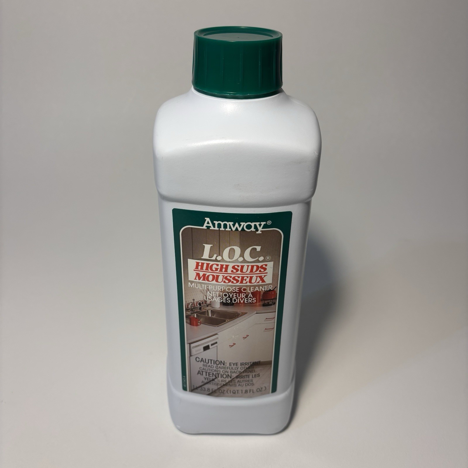 NOS Vintge 1994 Amway LOC Liquid Organic Cleaner High Suds 33.8 Oz