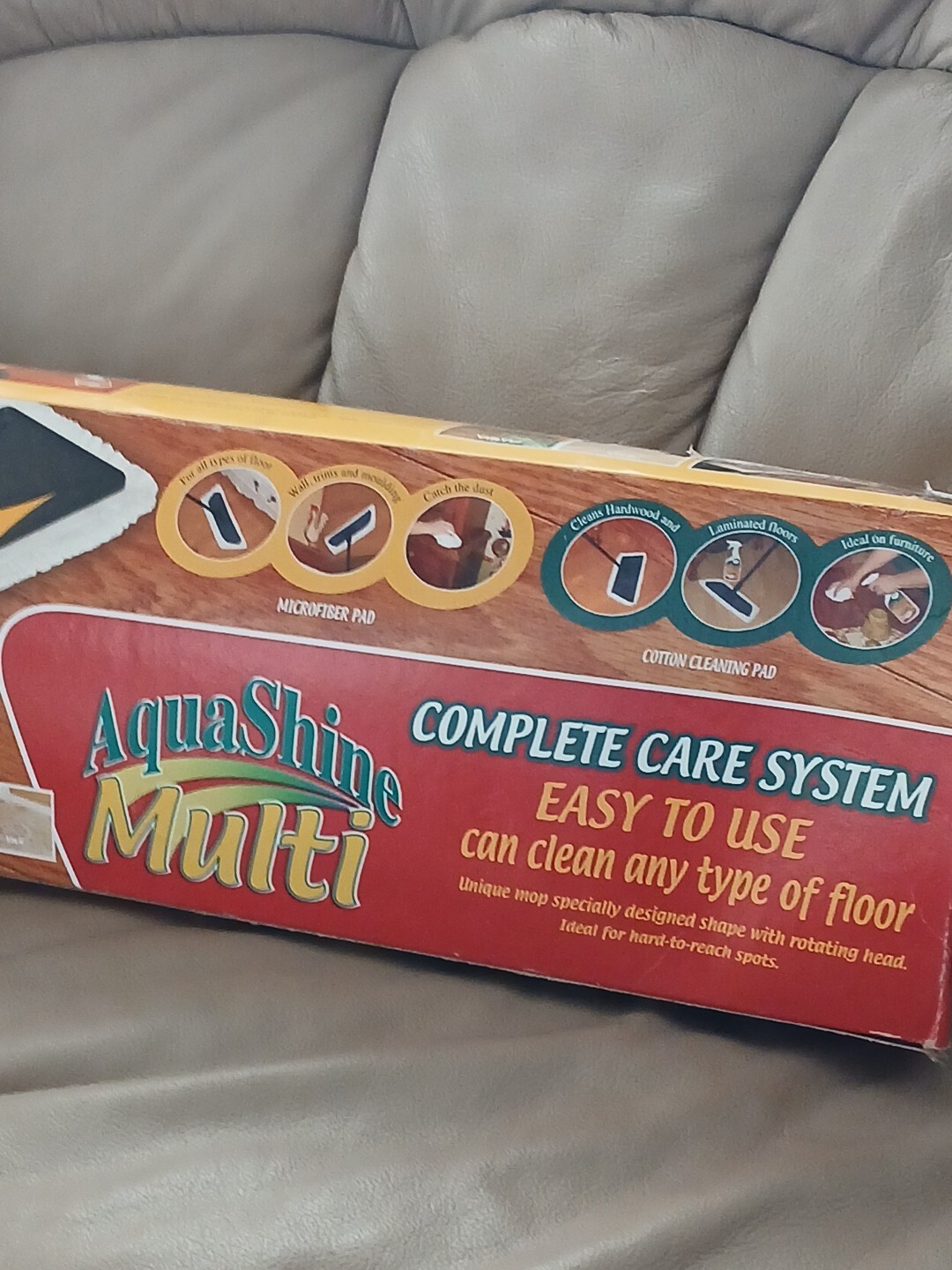 AquaShine Multi Complete Care System can clean any type of floors