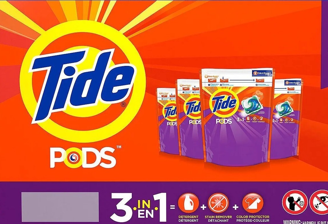 TIDE PODS LIQUID LAUNDRY DETERGENT, SPRING MEADOWS (156 PODS)