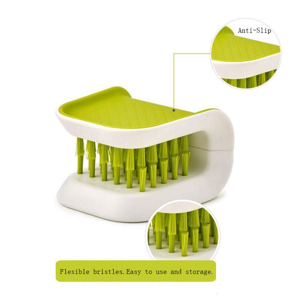 Blade Brush Knife & Cutlery Cleaner Brush Kitchen Washing Chopsticks Fork Brush