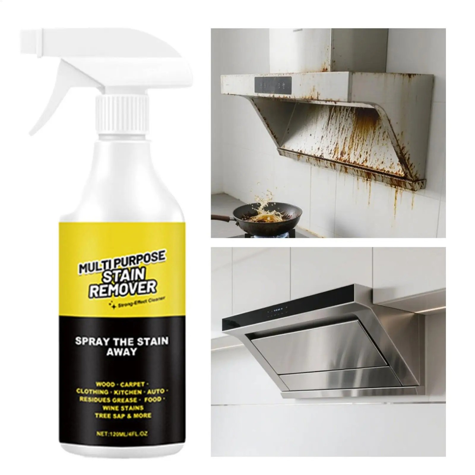 1PCS Alien Multi Purpose Stain Remover, Foam Cleaner Spray, A Powerful CleanerVi