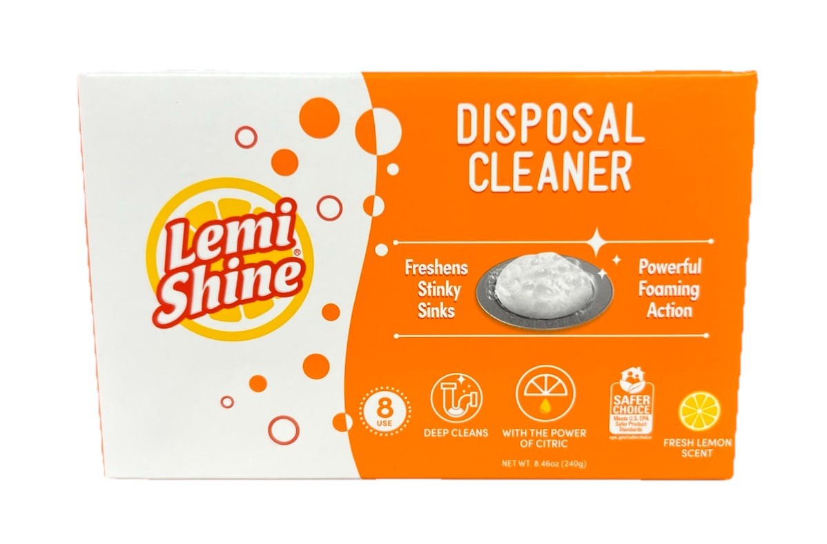 Lemi Shine Garbage Disposal Cleaner and Deodorizer Pods (8 uses) 8.46 oz
