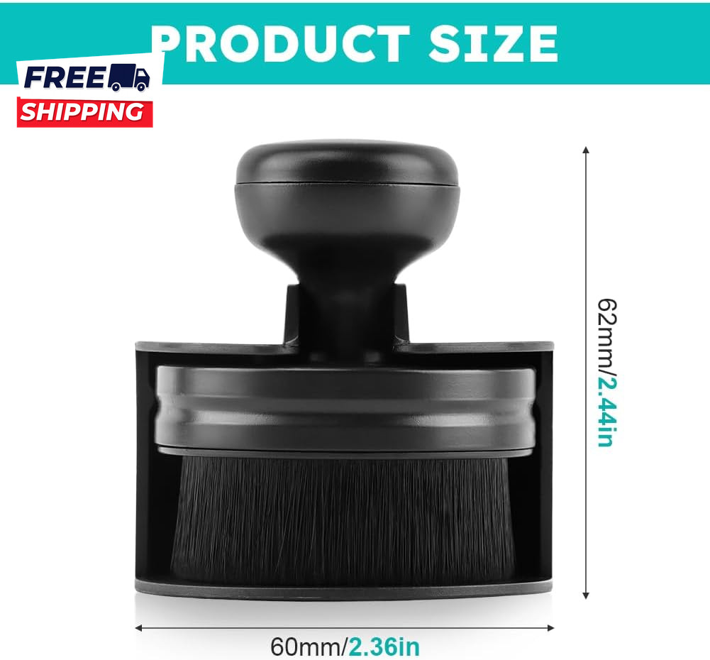 2 Pack Auto Detail Brushes Tire Shine Applicator Brush……