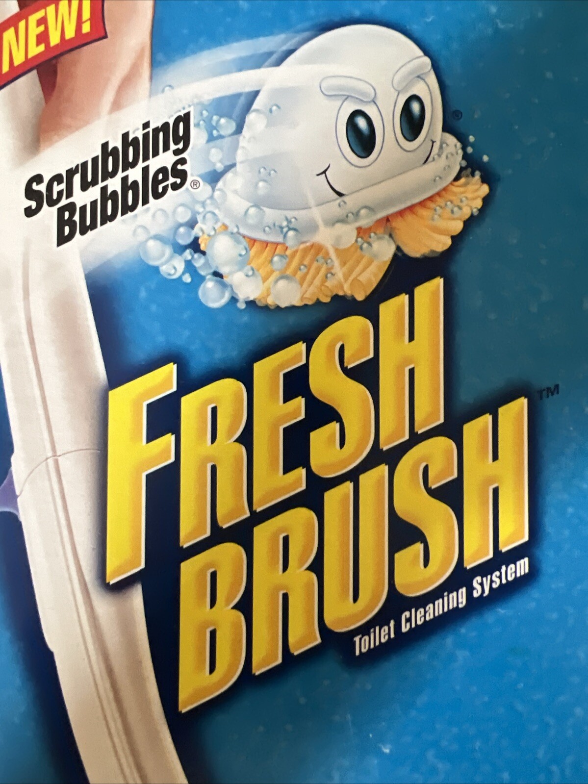 Scrubbing Bubbles Fresh Brush Starter Kit Toilet Cleaning SYSTEM FLUSHABLE USA