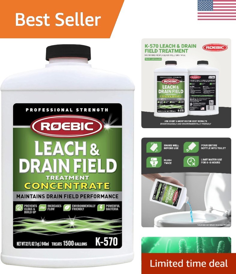 K-570-Q 32-Ounce Leach And Drain Field Opener Concentrate