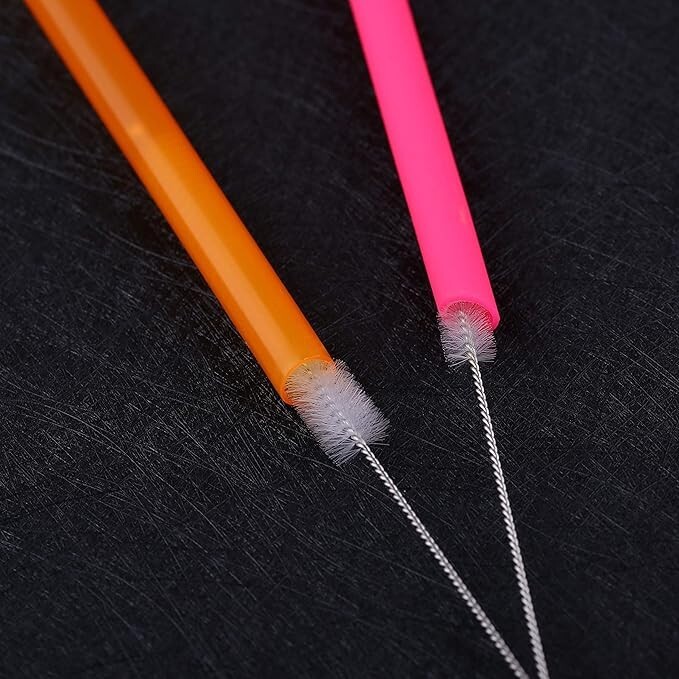 Extra Long 12 Pieces Drinking Straw Cleaning Brush Kit 12 In, 10 In, 8 In NEW US