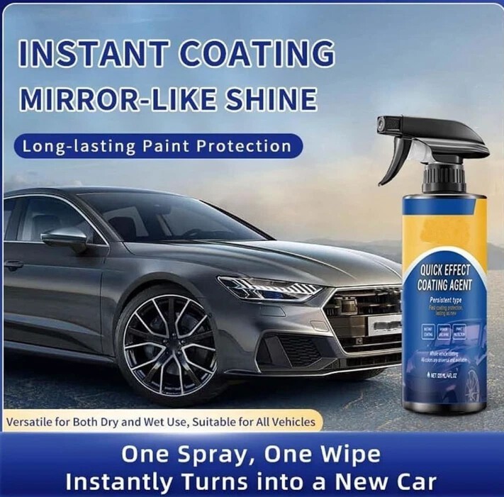 4oz Quick Effect Coating Agent, Advanced Ceramic Spray Coating Multi-Functional